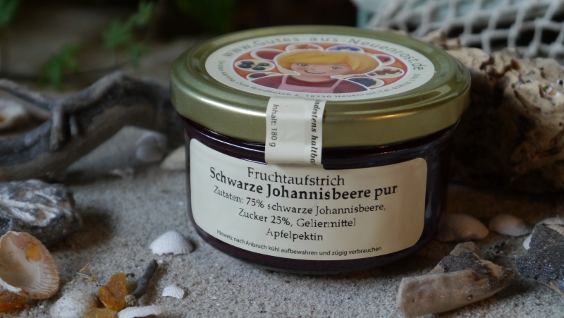 Schwarze Johannisbeere pur